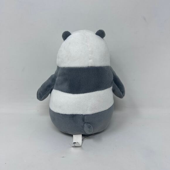 We Bare Bears Panda Cartoon Network Plush Doll Stuffed Gray Mini Squish CN - Picture 3 of 6